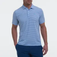 B. Draddy Men's Sport Jimmy Stripe Jersey Polo
