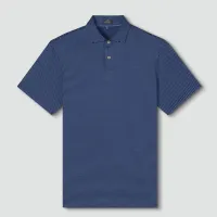 Sun Day Red Men's Refined Cypress Stripe Polo NL