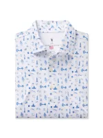 Fairway & Greene Men's National Print Polo USA MADE