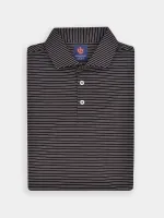 Donald Ross Clark Jersey Micro Stripe Polo