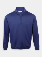 Donald Ross Parkland Pullover Long Sleeve Solid 1/2 Zip