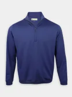 Donald Ross Parkland Pullover Long Sleeve Solid 1/2 Zip