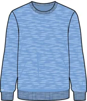 Good Good Men's Blueberry Crewneck Sweater