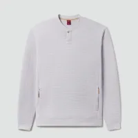 Sun Day Red Men's Redwood Quilted Henley NL