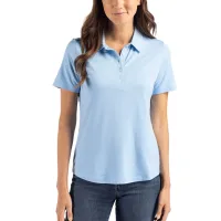 Cutter & Buck Women's Coastline Recycled Double Peached Polo