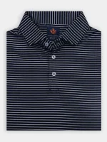 Donald Ross Elom Shadow Stripe W/Vertical Stripe Collar
