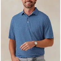 tasc Men's Cloud Air Stripe Polo