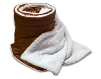 Oversized Micro Mink Sherpa Blanket