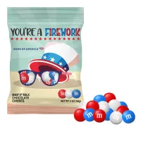 2 oz. Americana M&M'S in Full Color Digibag