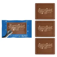 Personalized Etched Rectangle Chocolate Cookie