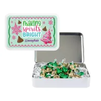 Color Foil Hershey Kisses® Gift Tin