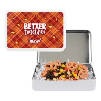 Fall Harvest M&M Snack Mix Gift Tin