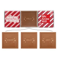 Square Bar- 3 Pack with Personalized Etched Bar in Acetate Box