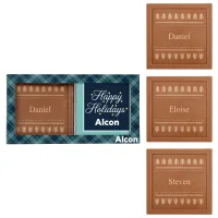 Square Bar- 2 Pack with Personalized Etched Bar
