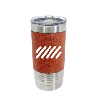Polar Camel 20 oz Leatherette Sports Tumbler w/ Slide Lid