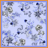 27" Imitation Silk Scarf