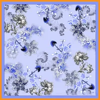 27" Imitation Silk Scarf