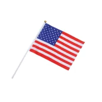 Double-sided Full-color Printed Hand Waving Flag