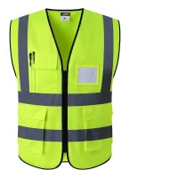 High Visibility Safety Reflective Vest With Pocket