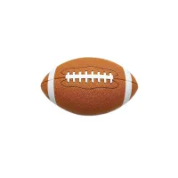 Size 9 Football With Wooden Display Stand