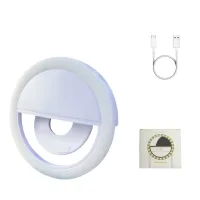 28 Led Bubbles Usb Rechargeable Phone Selfie Light