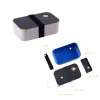 Microwave And Freezer Safe Bento Lunch Box