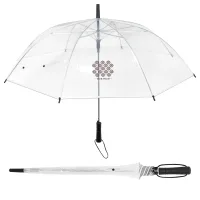 Panorama 46" Arc Auto-Open Clear Umbrella