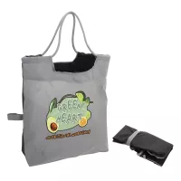 Boulevard Foldable Ripstop Tote with Cinch Cord Handles