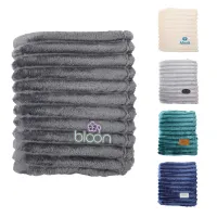 BeWell™ Parlor Soft Stripe Cuddle Blanket
