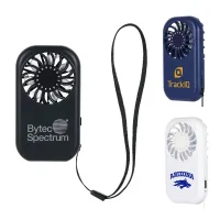 Squall Ultra Mini High-Speed Rechargeable Fan with Lanyard