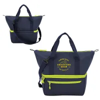 Jasper 2-Compartment 600D Premier Polyester Square Cooler Bag