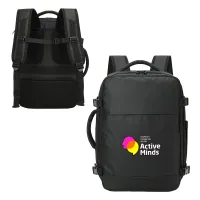 Seneca Hybrid 600D Water Resistant Ripstop Polyester Backpack & Travel Carr