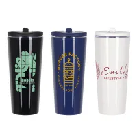Larsen 24 oz Recycled Acrylic Straw Tumbler w/ Handle