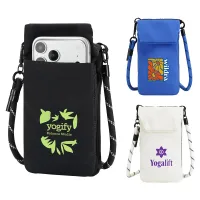 Carrel Adjustable Nylon Shoulder Phone Pouch
