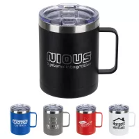 Ceva 14 oz Copper-Coated Powder-Coated Insulated Mug