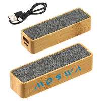 FSCĀ® Bamboo/RPET 2000mAh Mini Power Bank