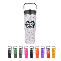 Oreno 30 oz Stainless Steel/Polypropylene Travel Tumbler