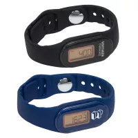 Tap 'N Read Waterproof Fitness Tracker + Pedometer Watch