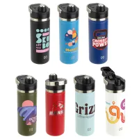 NAYAD® Traveler 18 oz Stainless Double-wall Vacuum Insulated Bottle with T
