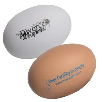 Brown Or White Egg Squeezies® Stress Reliever