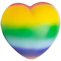 Squeezies® Stress Reliever Rainbow Sweet Heart