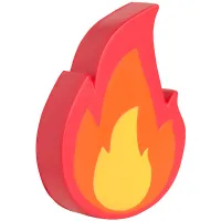 Fire Emoji Squeezies® Stress Reliever