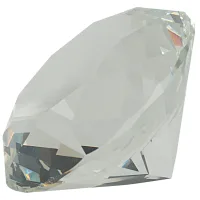 Crystal Diamond Paperweight