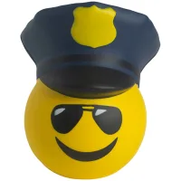 Police Emoji Squeezies® Stress Reliever