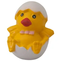 Chick in Egg Squeezies® Stress Reliever