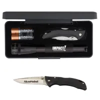 "AA" LED Mini Maglite® With Buck® ®Bantam Bbw® Knife