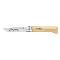 Opinel® No.08 Stainless Steel Folding Knife Beech Wood